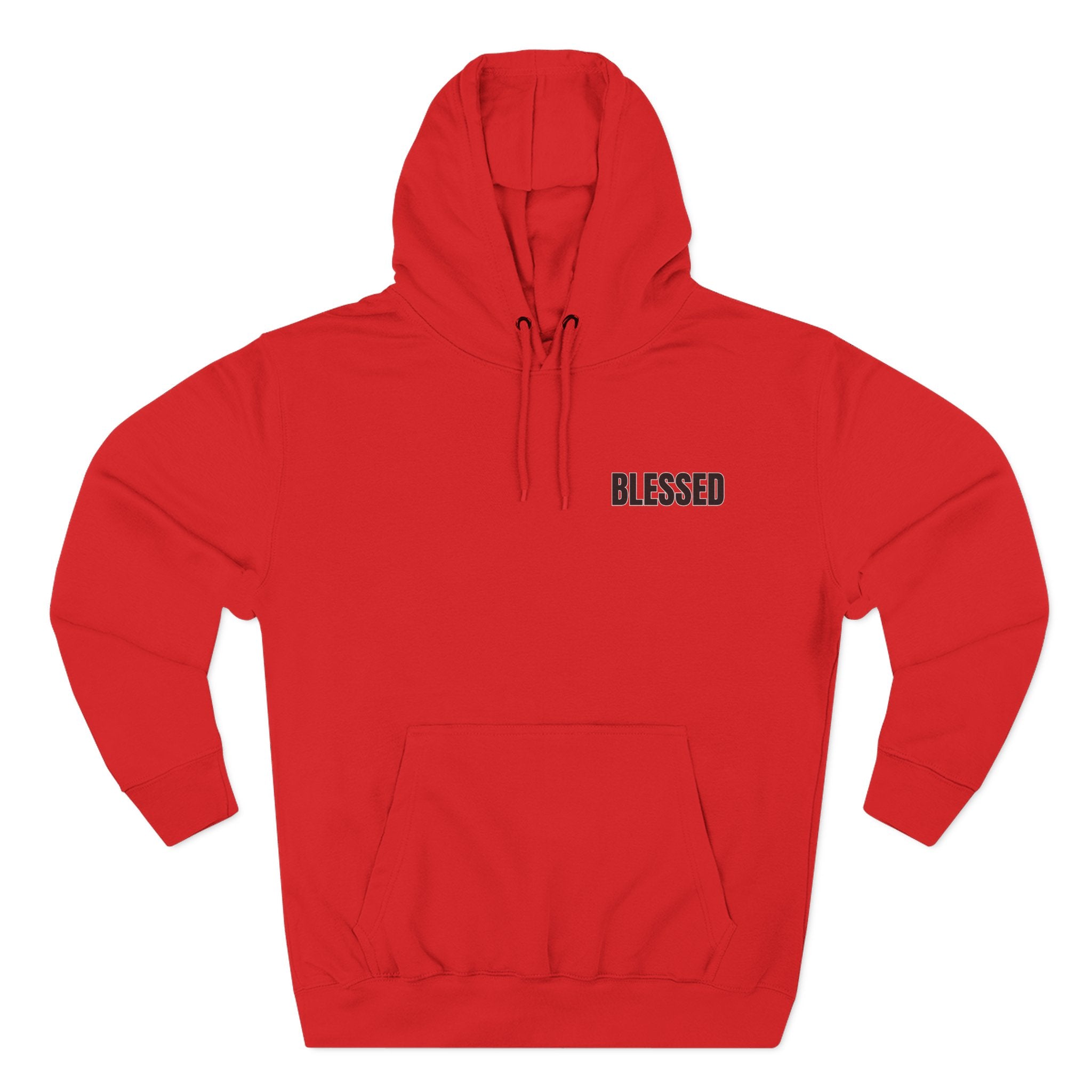 BLESSED Unisex Hoodie - Black Print