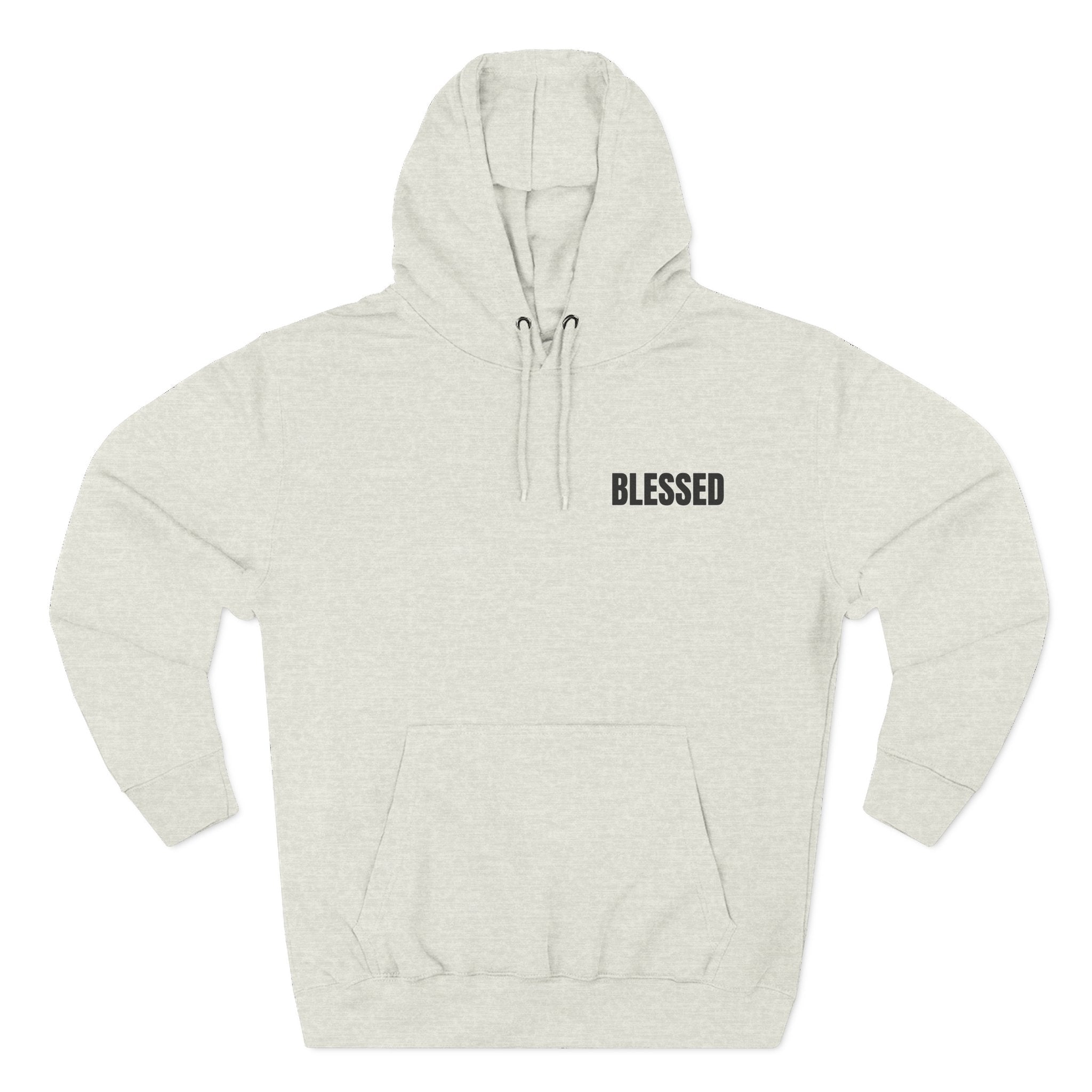 BLESSED Unisex Hoodie - Black Print