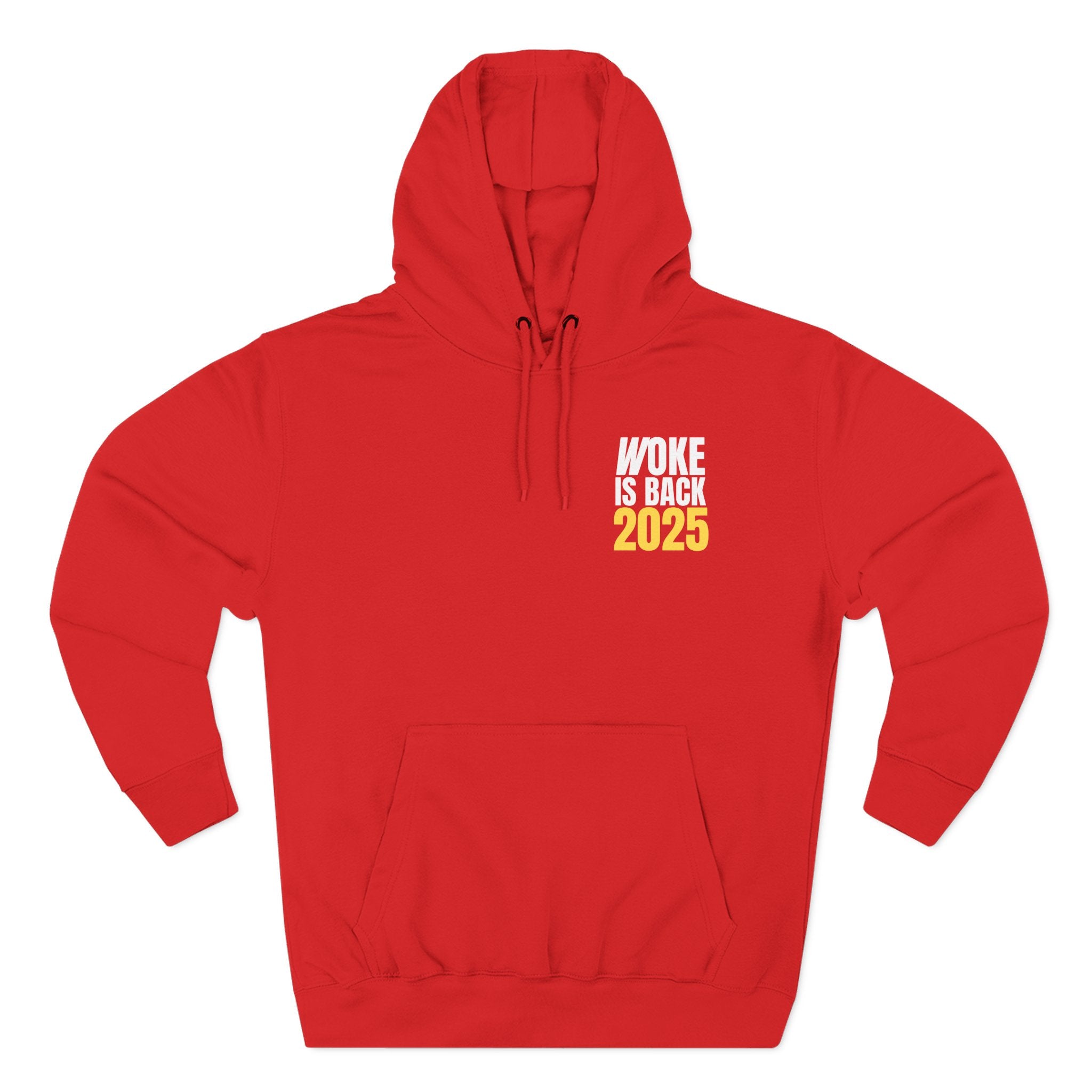 Woke Is Back 2025 Fleece Hoodie