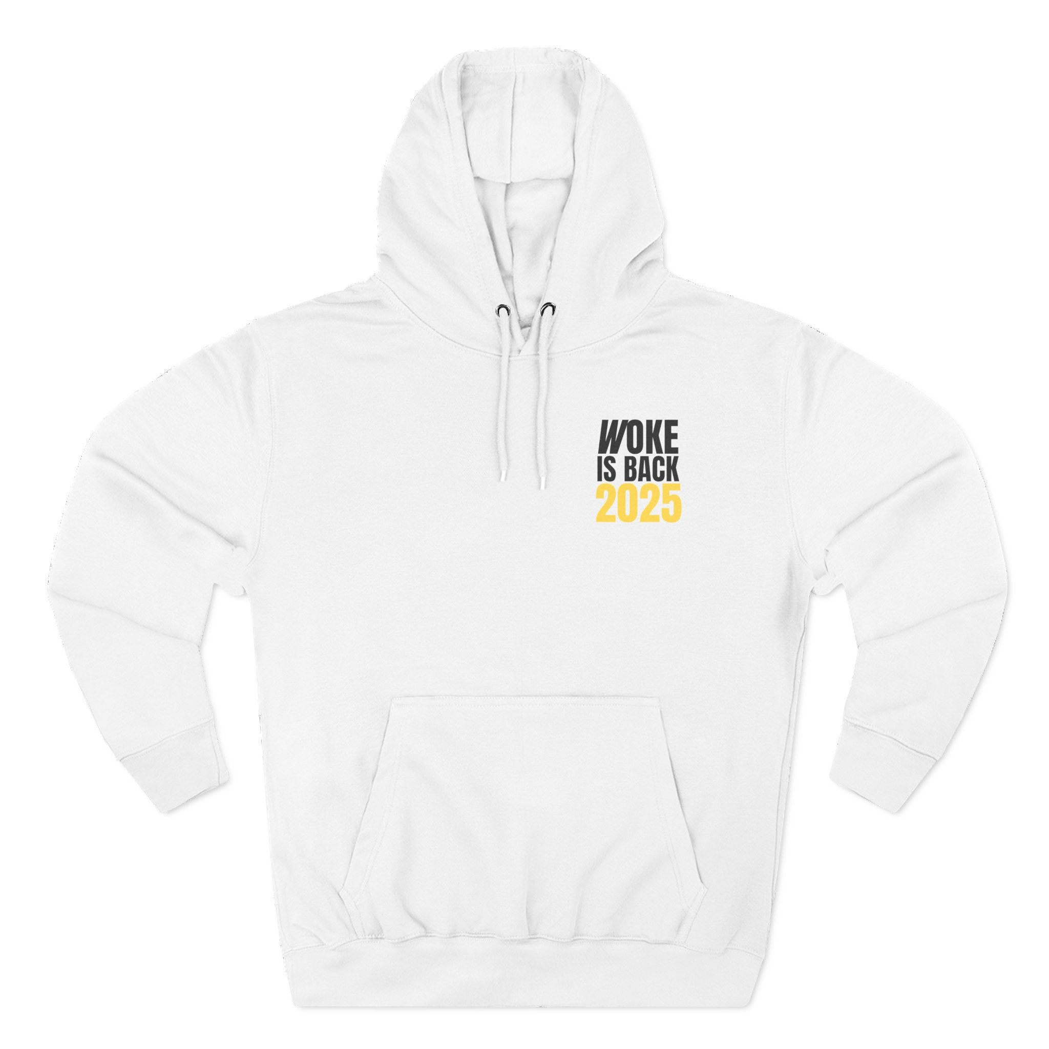Woke Is Back 2025 Fleece Hoodie