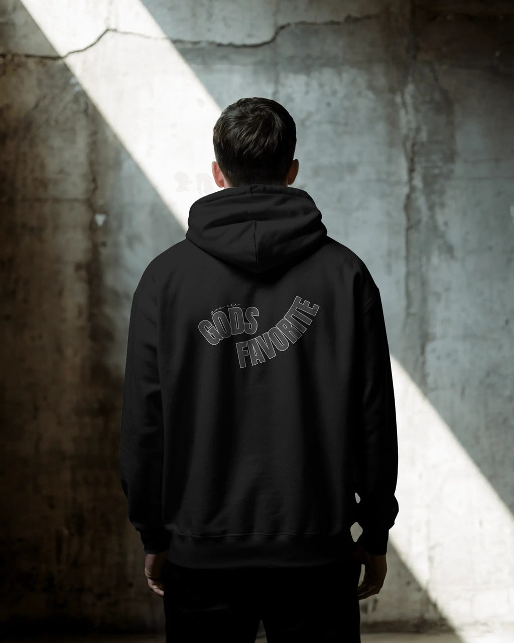 'You Are God's Favorite' Back-Print Unisex Hoodie