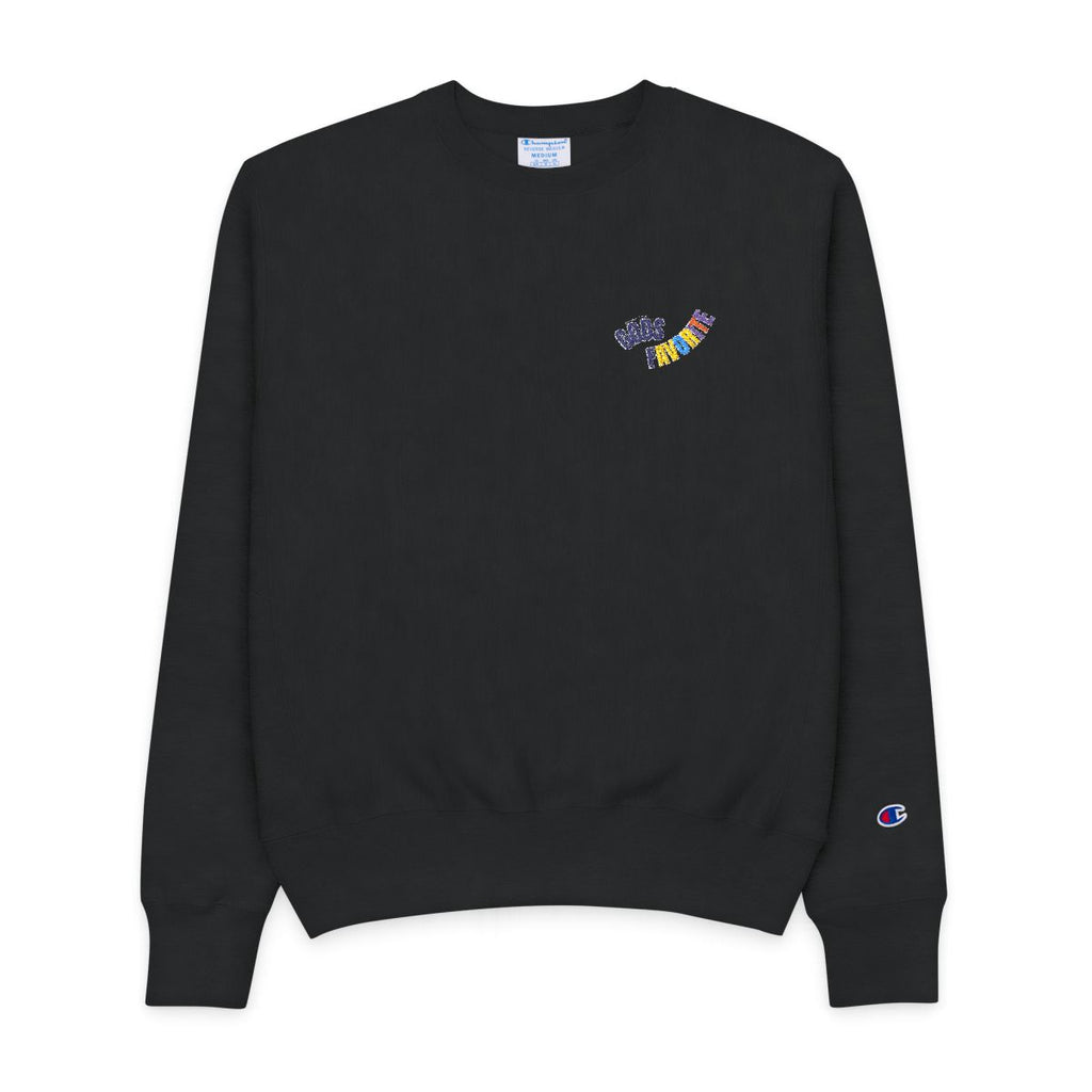 'You Are God's Favorite' Crewneck Unisex Champion Sweatshirt (Multi-Color)