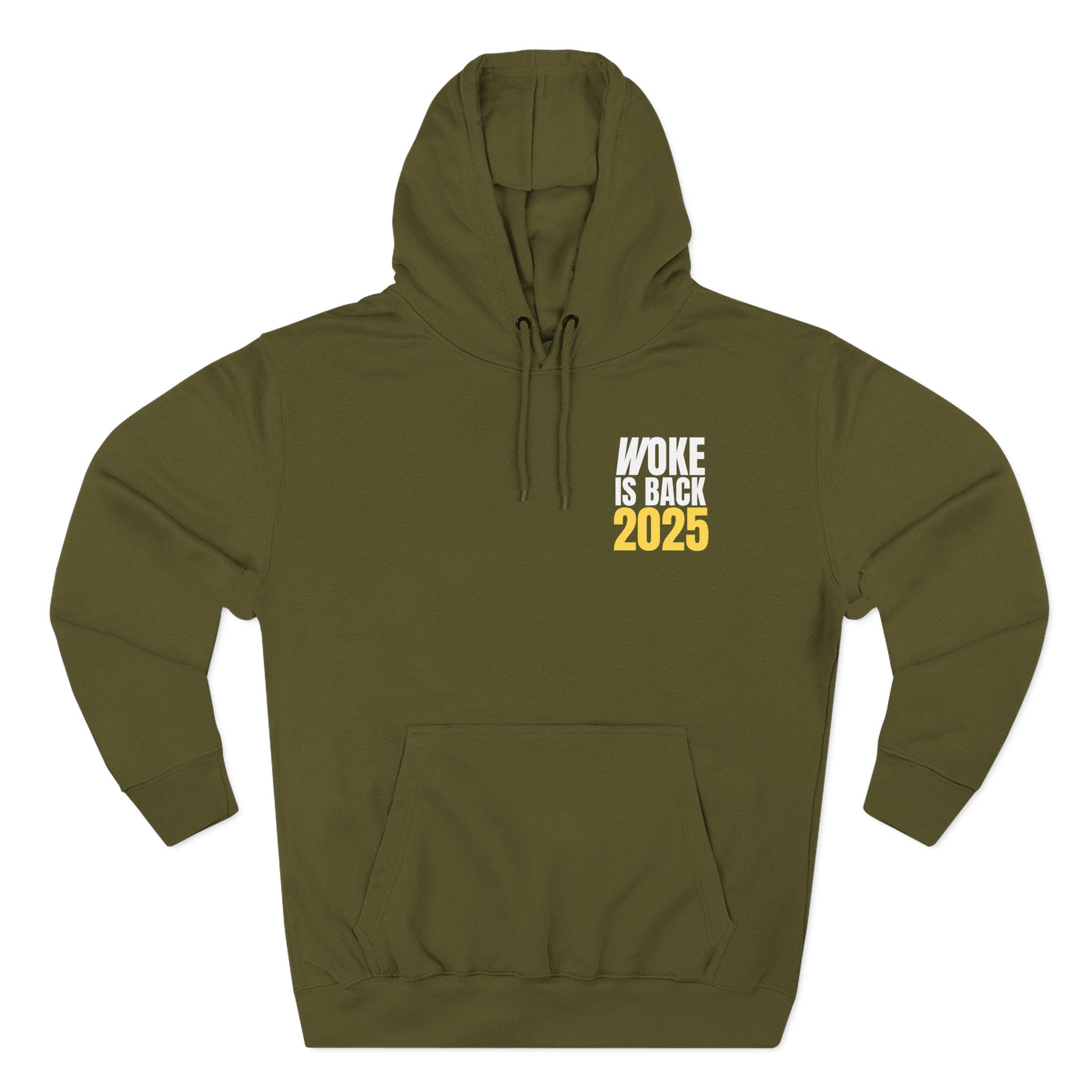 Woke Is Back 2025 Fleece Hoodie