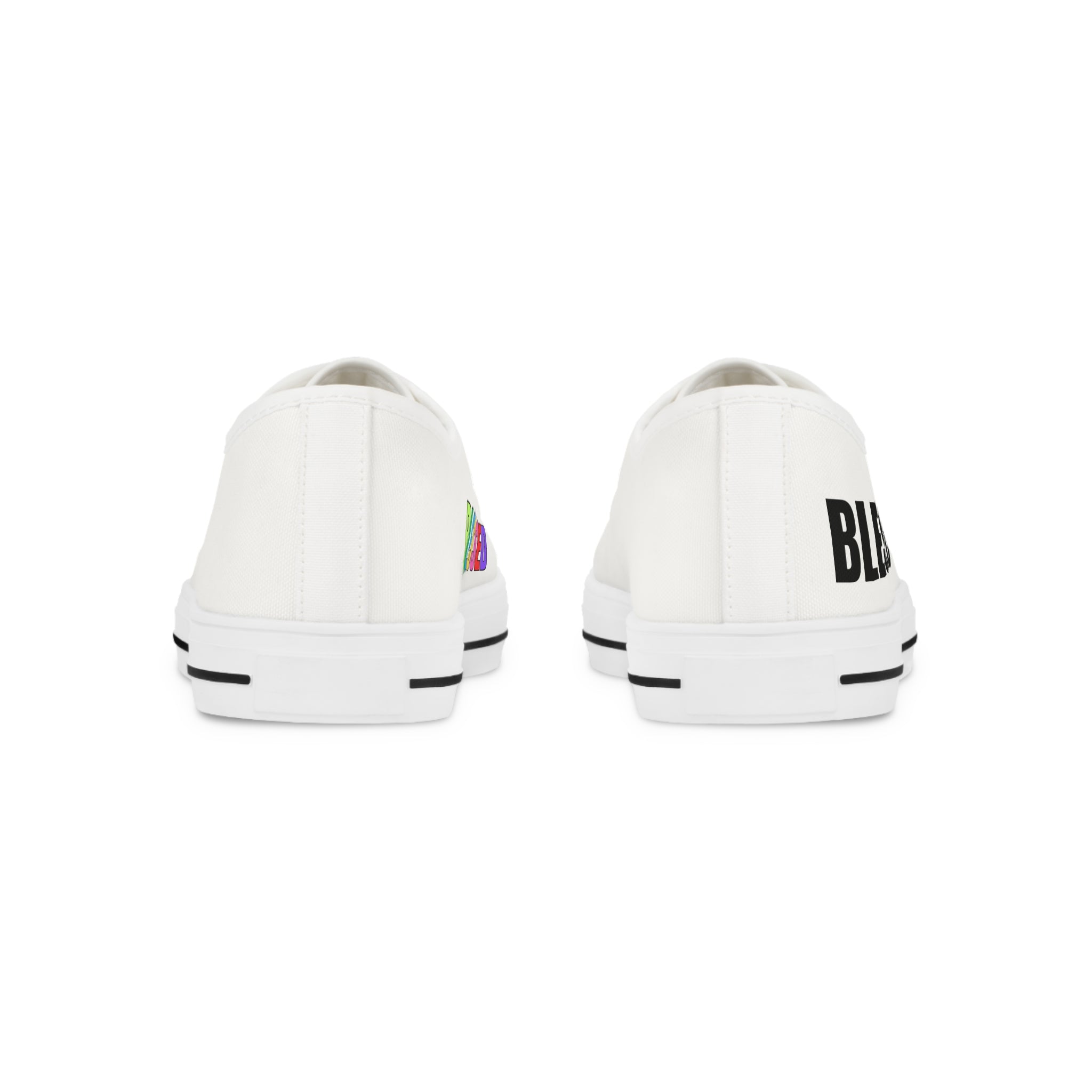 BLESSED Men's Low Top Sneakers