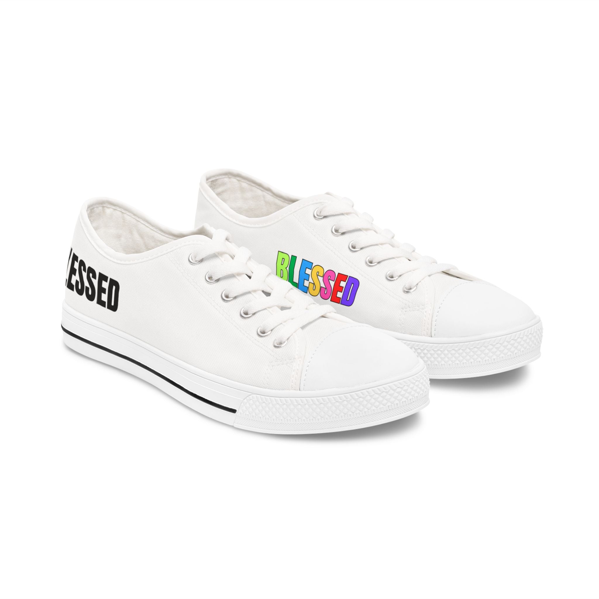 BLESSED Women's Low Top Sneakers