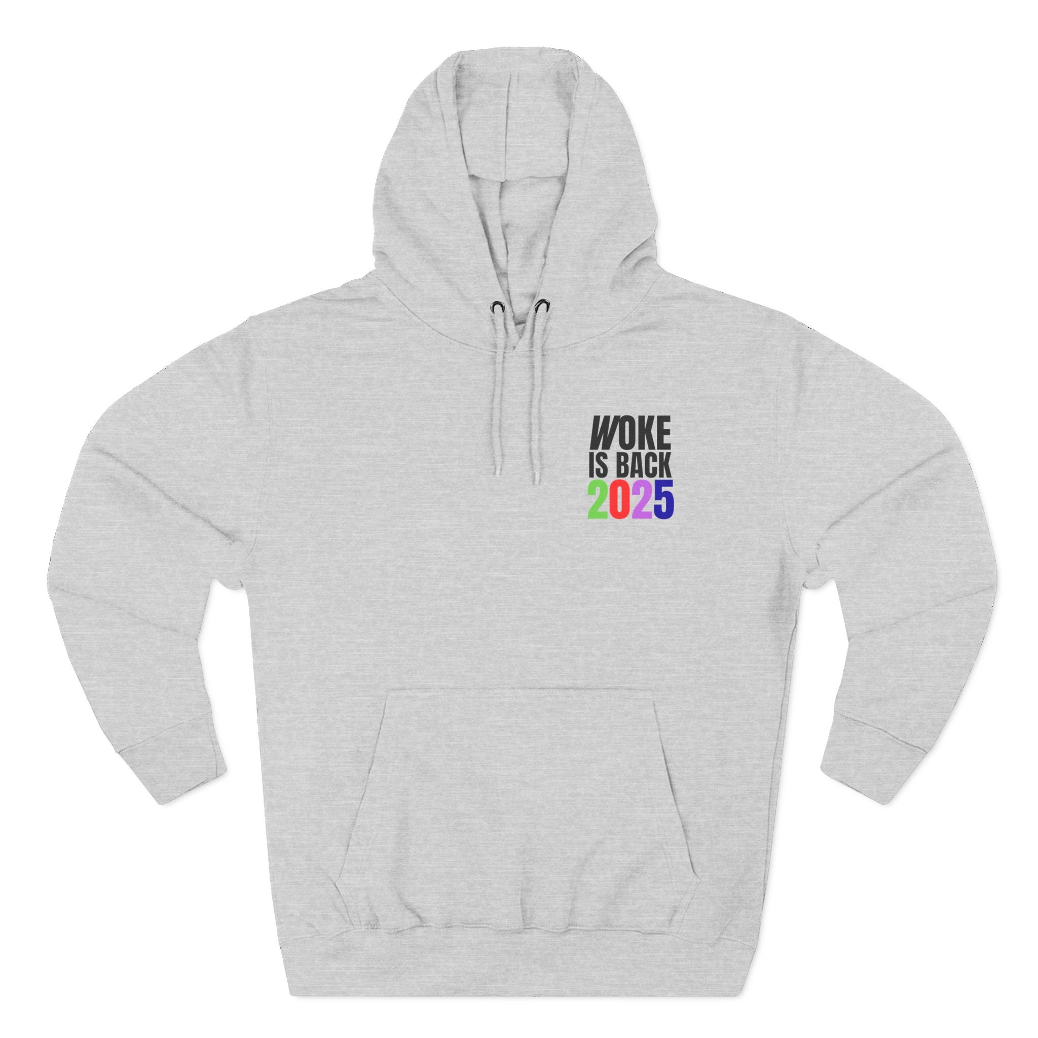 Woke Is Back 2025 Fleece Hoodie