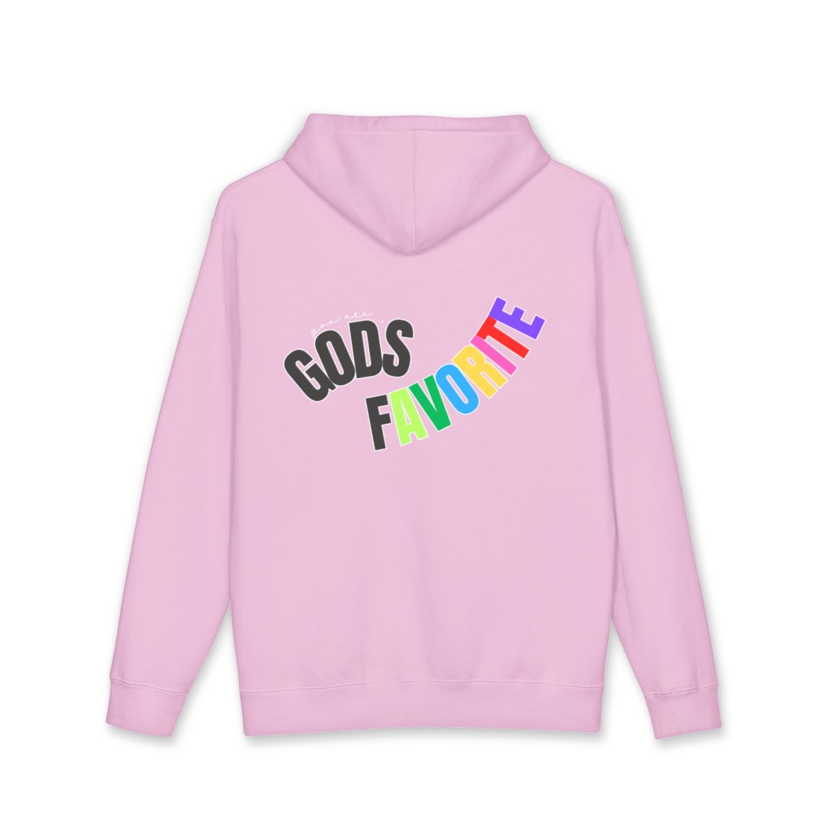 “You Are God’s Favorite” Back-Print Unisex Heavy Hoodie (Multi-Color)